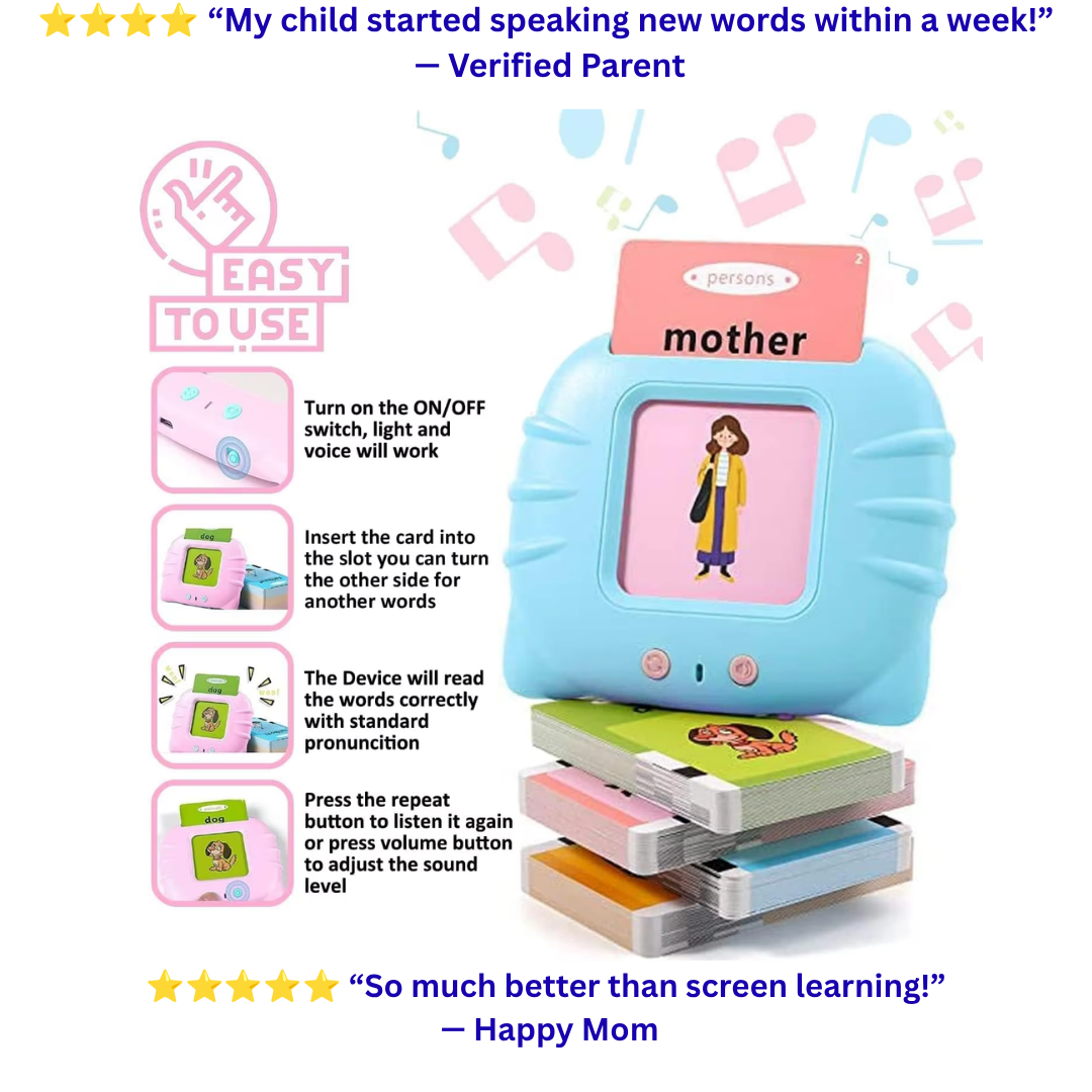 🧠 TalkiMind™ Makes Early Learning Effortless & Fun