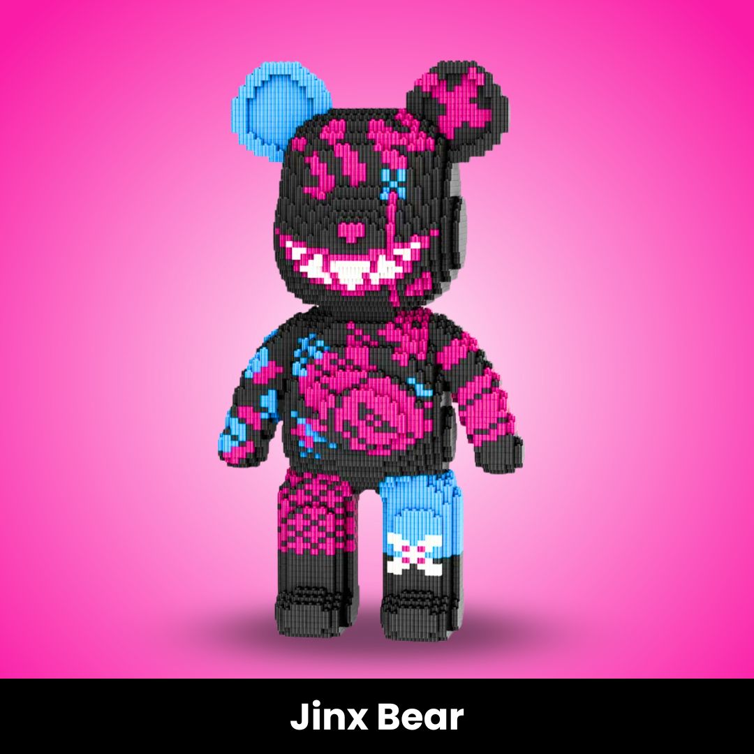HeavenWrap™ Giant Buildable Brick Bear