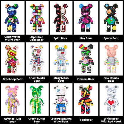 HeavenWrap™ Giant Buildable Brick Bear