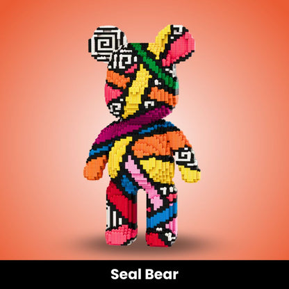 HeavenWrap™ Giant Buildable Brick Bear