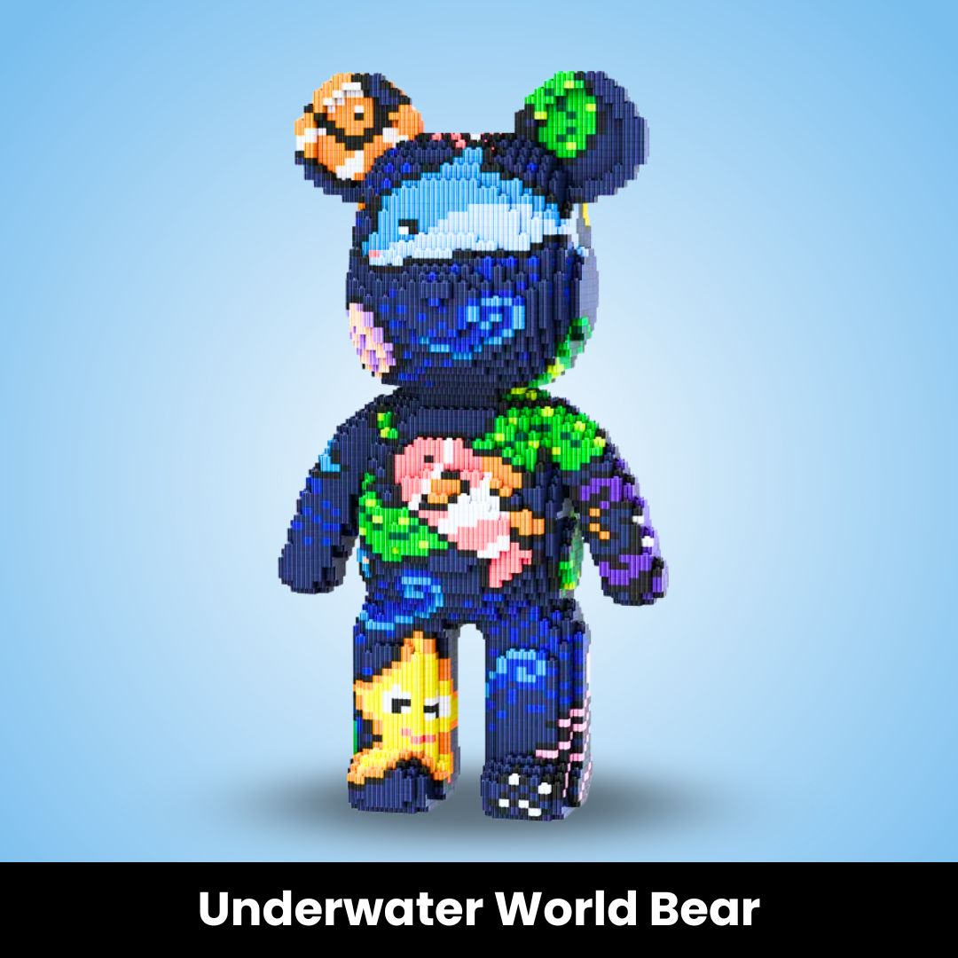 HeavenWrap™ Giant Buildable Brick Bear
